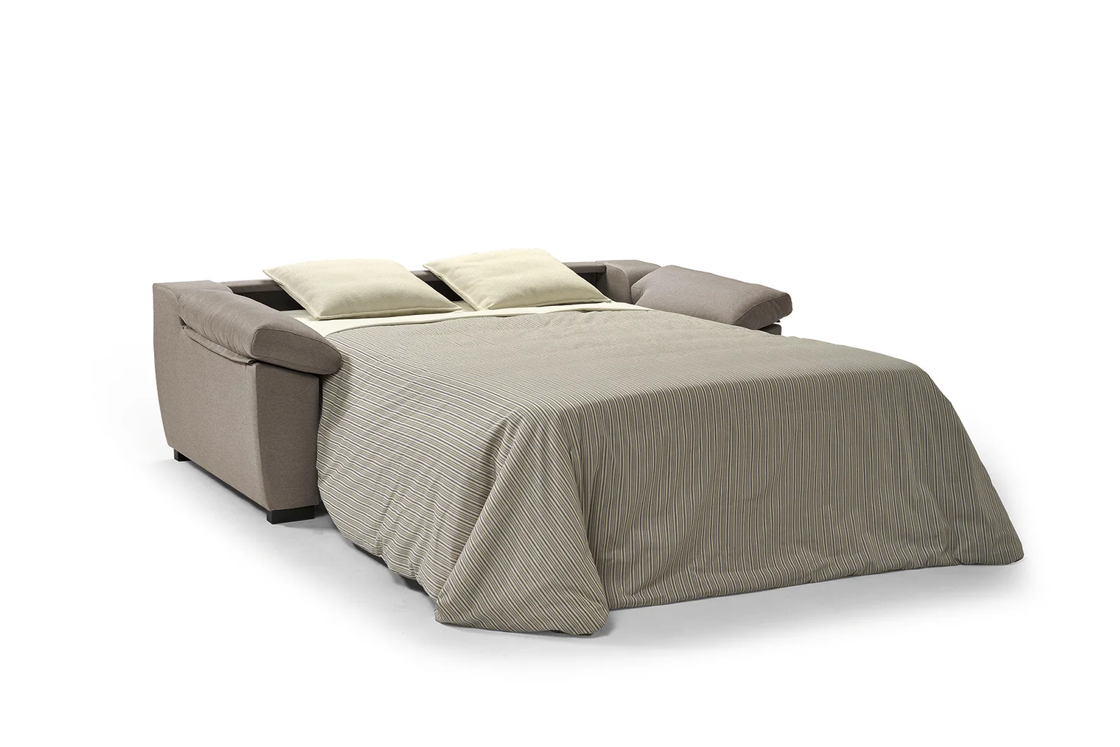 Sofá cama Ítalo abierto como cama