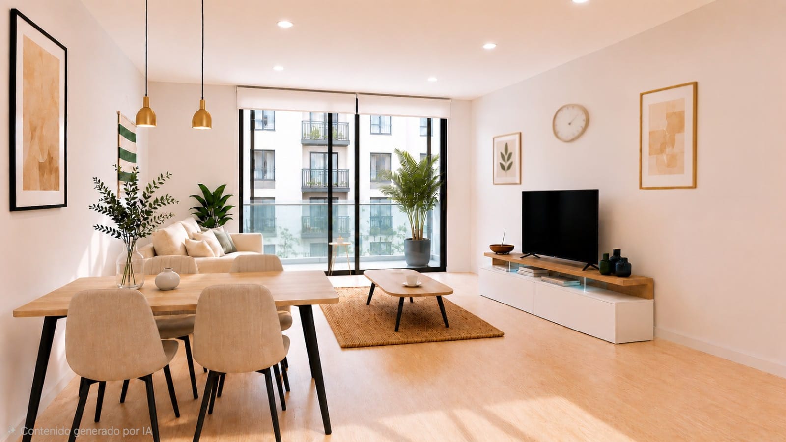 Essential living room — alternative view