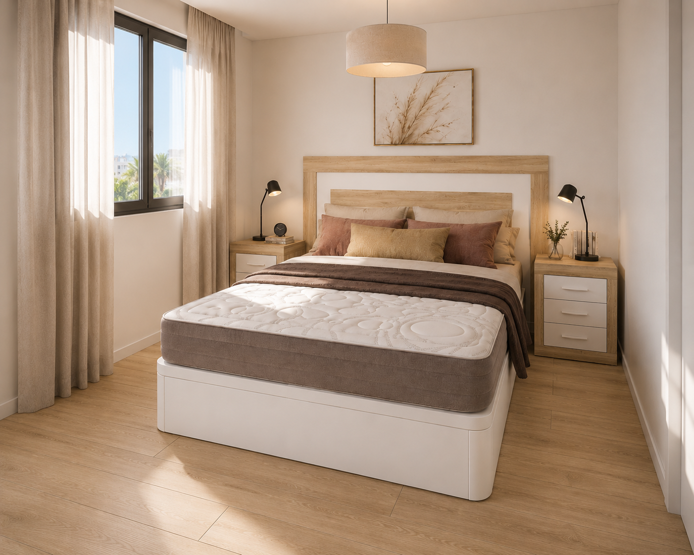 Essential main bedroom — full bedroom view