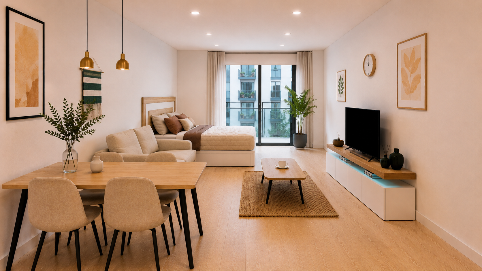 Essential studio — full studio view