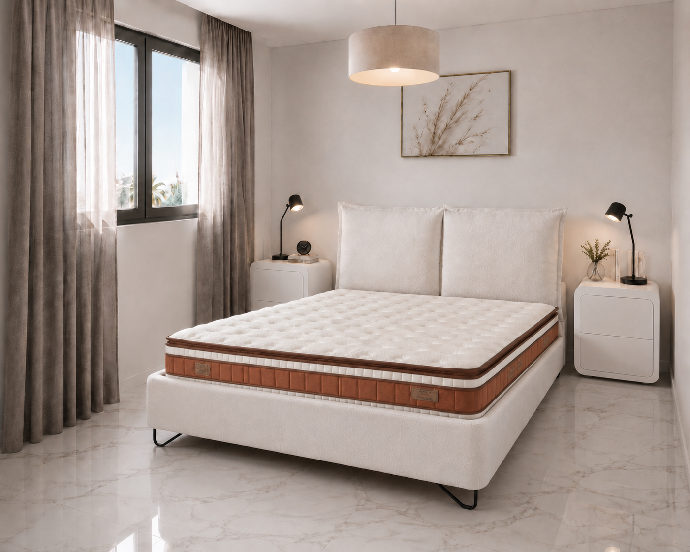 Premium main bedroom — full bedroom view